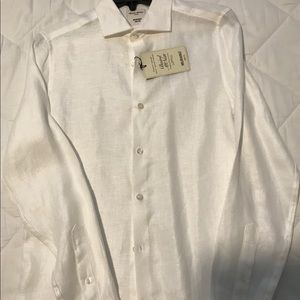 Murano 100% Linen Baird McNutt NWT Slim fit